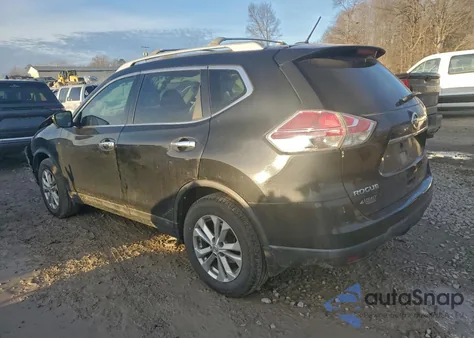 2016 Nissan Rogue S из США, поврежденный, VIN 5N1AT2MV0GC814621
